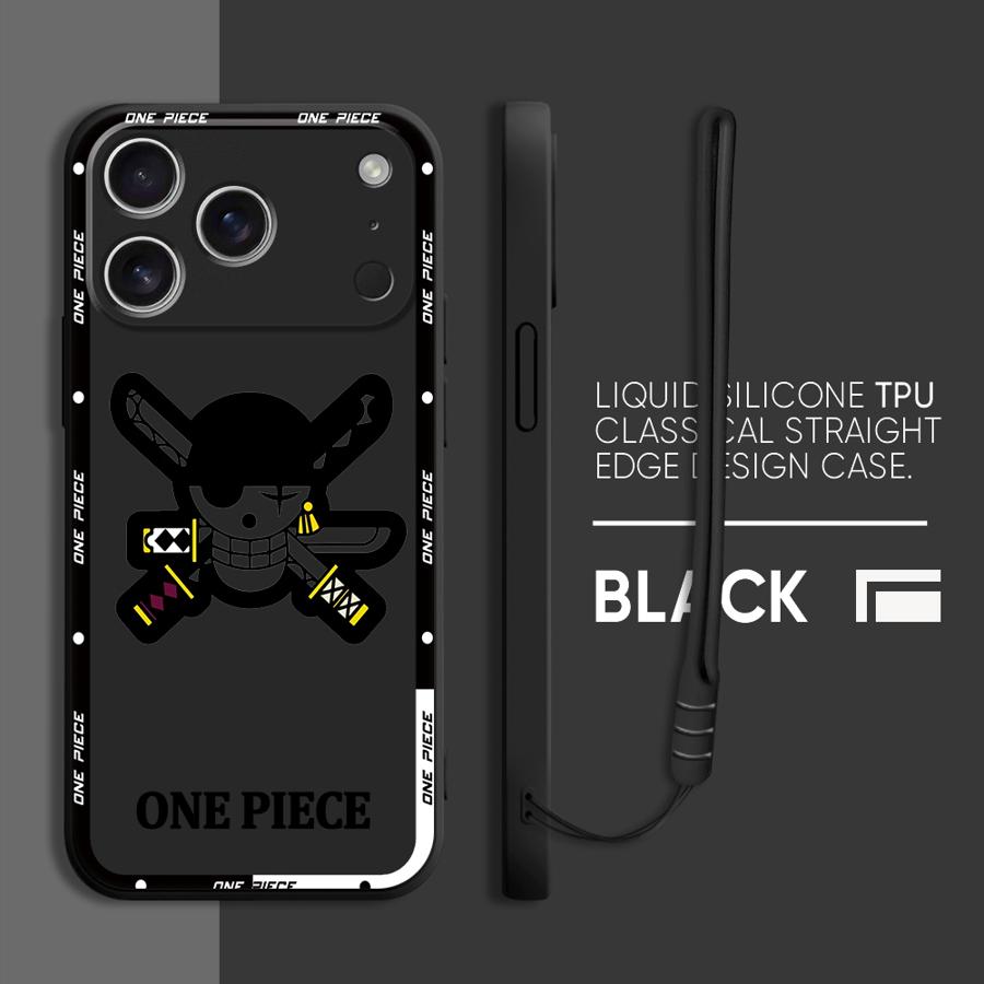 Case for Apple iPhone 17 Pro Max XS XR 7 8 15 Air 13 Mini 11 16 12 Plus Phone Cover One Piece Logo