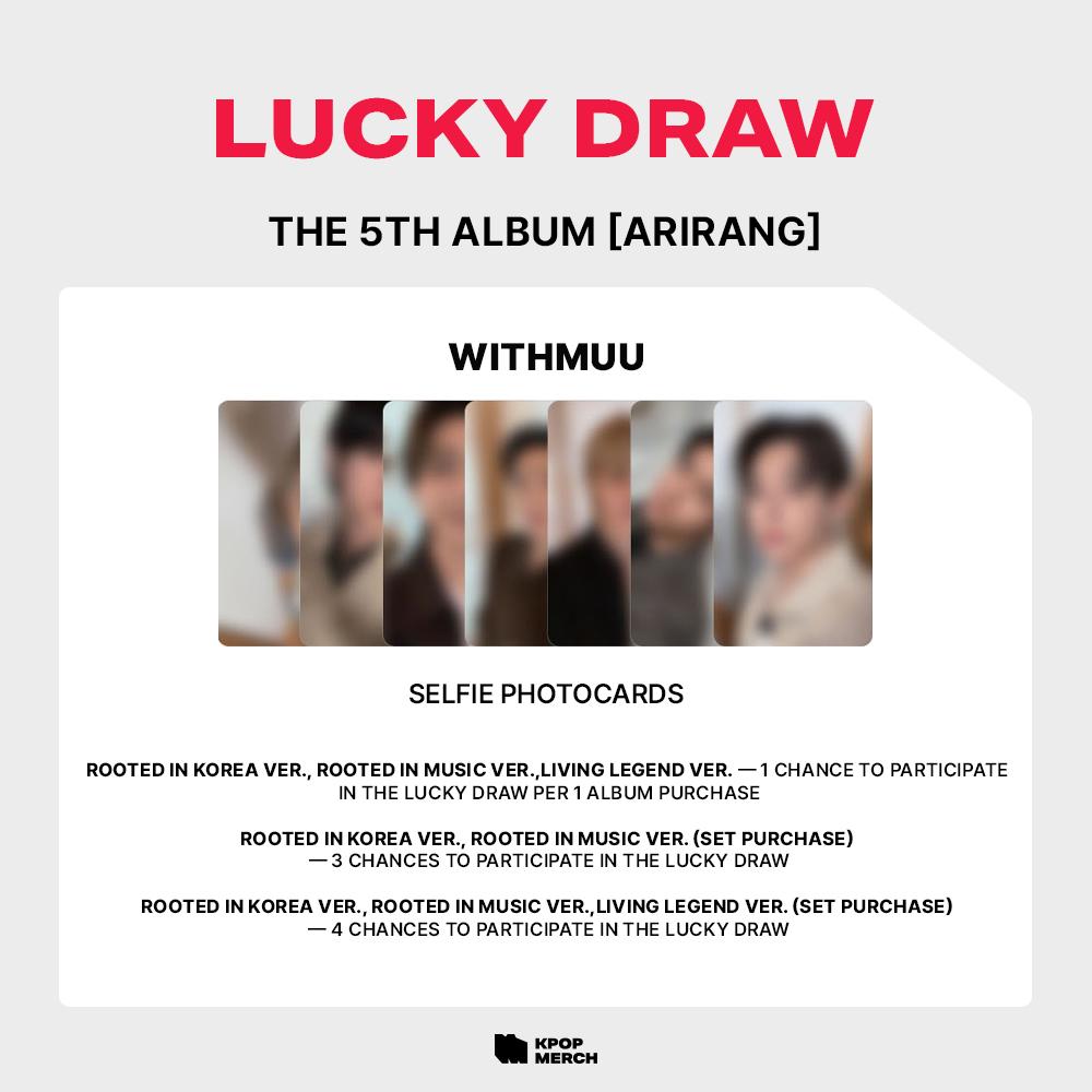 [Förhandsbeställning] BTS - [LOTTERI] ARIRANG (MEDMUU)