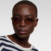 Fashion Rimless Triangle Sunglasses Women Trendy Personality Stylish Sun Glasses