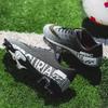 Football Shoes C Luo Assassin CR Shattered Nails Spikes High Top Student Game Training Shoes