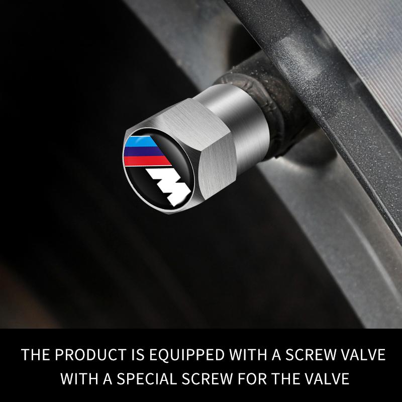 Nieuwe 4 stuks Auto Wiel Band Ventieldoppen Luchtstang Covers Accessoires Voor BMW E90 E60 E46 E39 F30 F10 E87 X3 X4 X5 X1 G30 G20 M3 M5