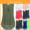 Stylish Women Sleeveless Vest With Cross Back Design And Convenient Front Zipper For Plus Sizes