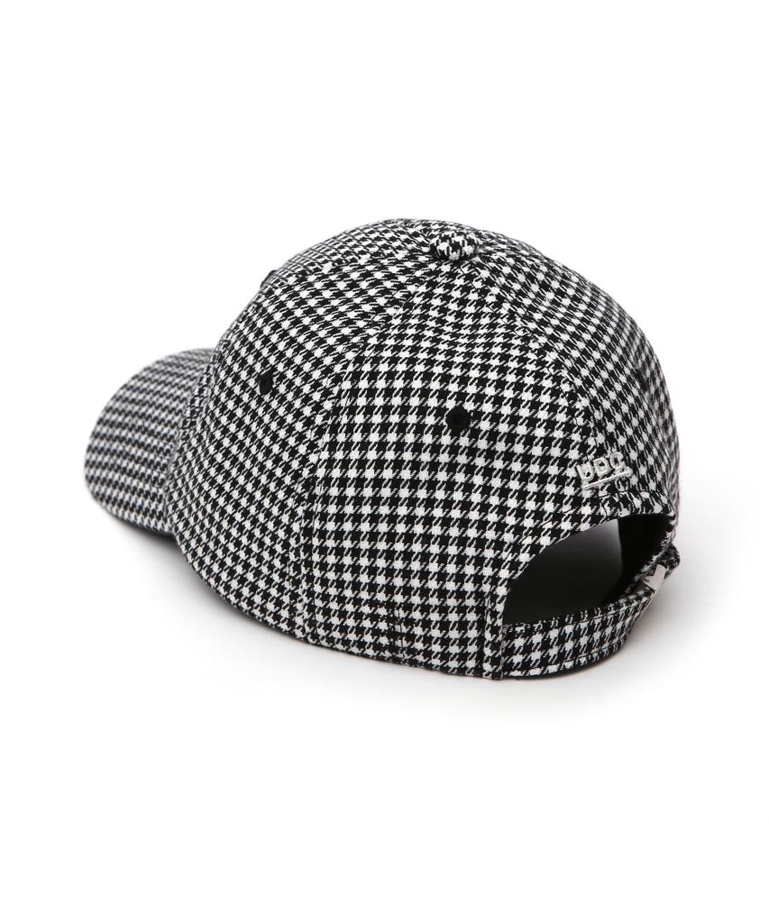 Eondeokeonteulol Houndstooth Check Logo Ball Cap Union Udc / Authentic B B / Mono Hound