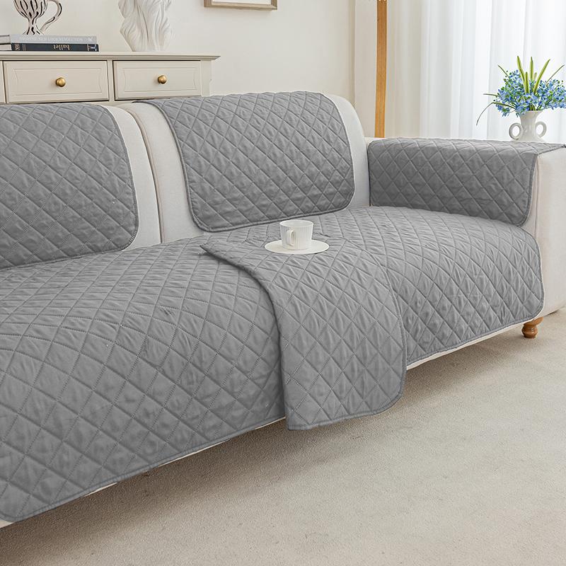 

1PC Plaid Non-Slip Sofa Seat Cover Universal Pets Kids Sofa Pad Anti-dirty Cats Dogs Couch Slipcover for Living Room Home Decor only 90x160cm 1pc