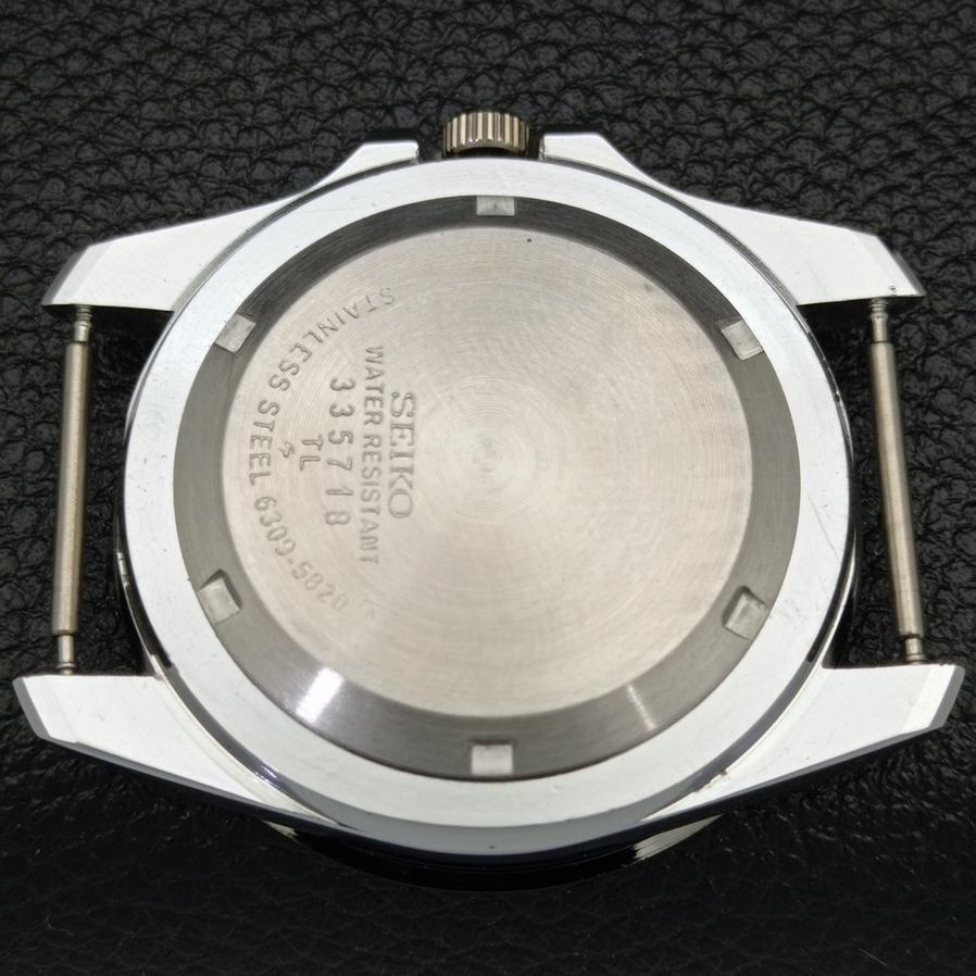 JAPAN MENS AUTOMATIC SEIKO 5 REFURBISHED 6309A WHITE DIAL WRIST WATCH A426512-2