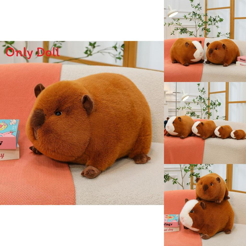 Süßes Cartoon Braunes Pose Holländisches Schwein Plüschtier Puppe Für Kinder Kinder Geschenk