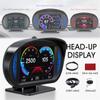 3 In Car OBD GPS HUD Digital Head Up Display Speedometer Speed Temp Alarm Gauge