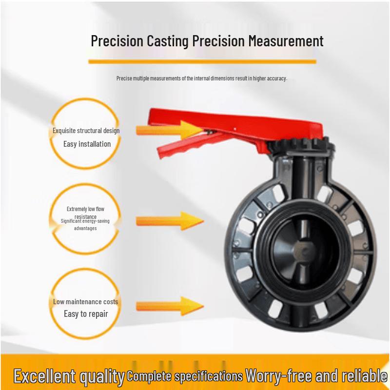

YMTI UPVC Wafer Butterfly Valve