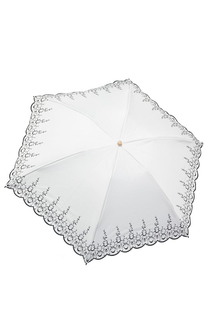 

Складной зонт от солнца и дождя цвета слоновой кости Tcomfort(р) (Чайный комфорт) Солнцезащитный зонт с теплозащитой, слоновая кость