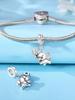 Charm Bead Charms Plata Dinosaur Cat Bead Charms Charm copper Plated Compatible With Charm Bead Charms copper Authentic Bracelets for Jewellery Making