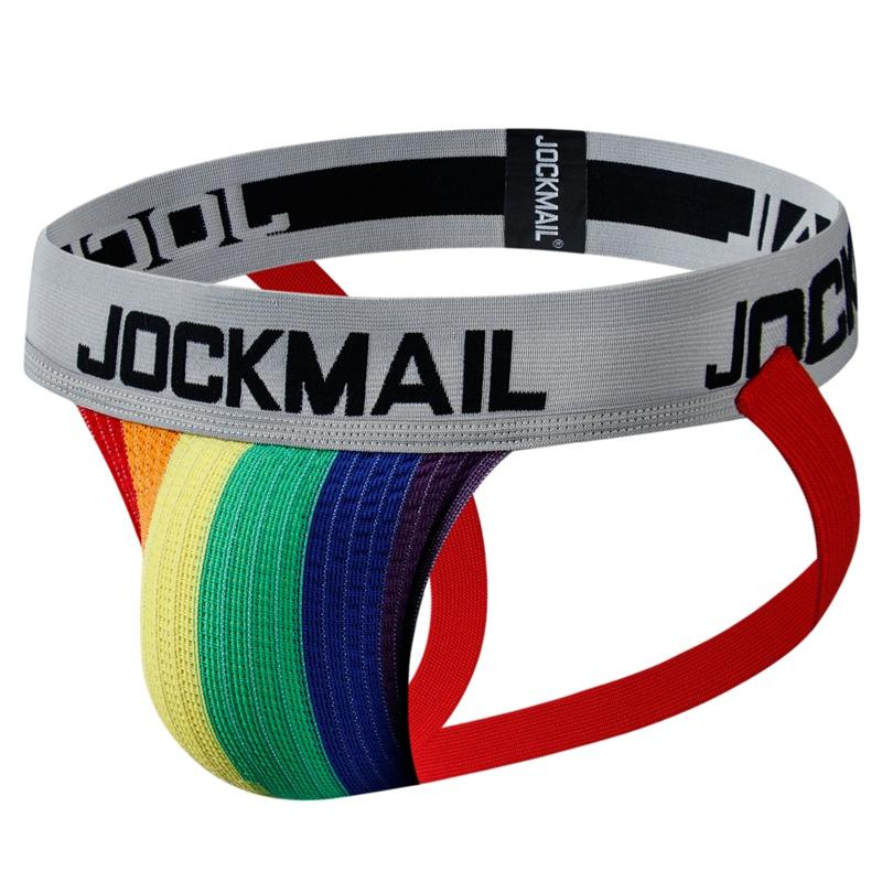 Jockstraps JOCKMAIL 1,97 tommer bredt midjebånd Bokstavtrykk Lav midje Herre Tanga Undertøy Daglig Casual Sport Sexy G-streng Underbukser