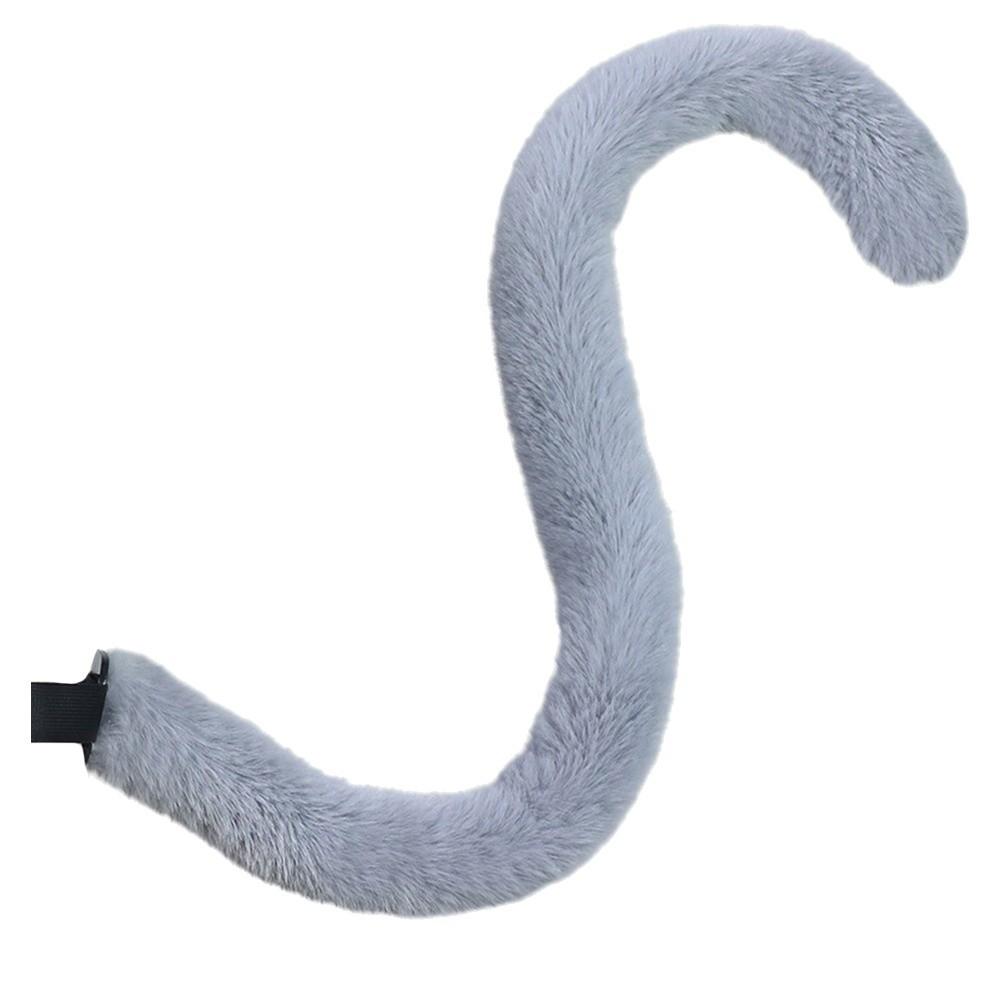New Fluffy Plush Cosplay Cat Tail Long Lovely Cosplay Prop Handmade Cute Anime Cosplay Accessories Halloween