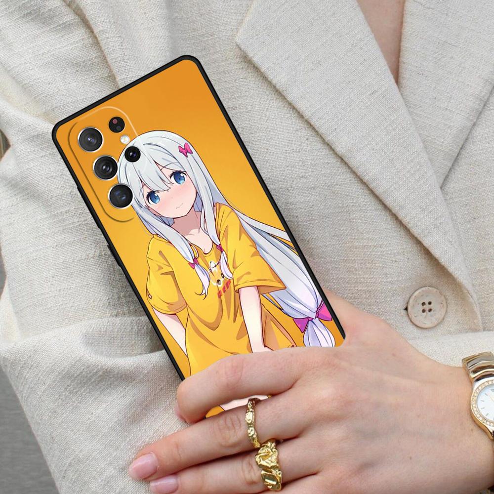 Cute Girl Izumi Sagiri Cell Phone Case for Samsung Galaxy S26 Ultra S25 S24 S23 S22 S21 S20 Note10 Cover