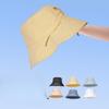 Quick Drying Bow Fisherman Hat Girl Summer Sun Protection Pot Hat Big Hat Brim Showing Face Small Travel Beach Hat