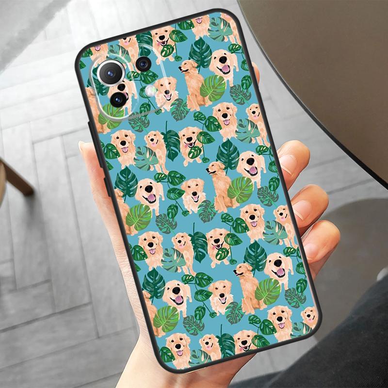 Golden Retriever Dog Funda For POCO F6 X6 Pro X5 X3 F3 F5 M6 M5s Xiaomi 14 Ultra 12 13 Lite 11T 12T 13T Pro Case