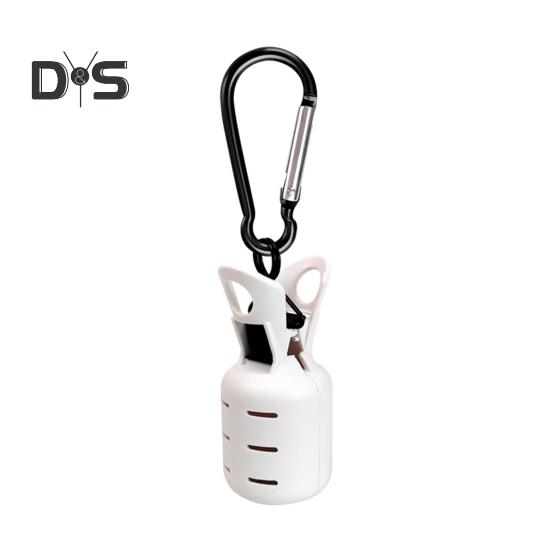 

1/6 шт. Чехол для рыболовного крючка с пряжкой, портативный чехол для приманки креветок, кальмаров, джиг-крючков, защитный чехол, зажим для крышки, аксессуары для пресноводной и соленой рыбалки белый