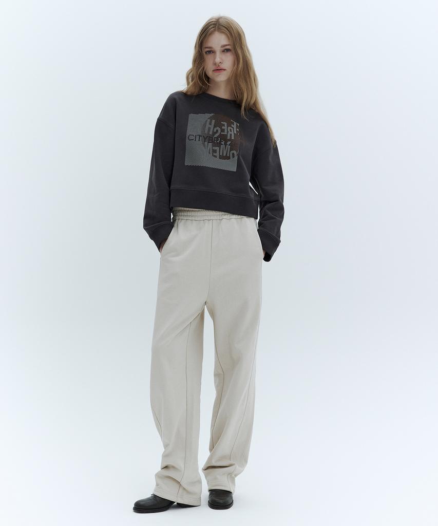 CITYBREEZE Side Line 2-Way Sweatpants_Beige
