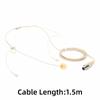 Mini XLR Connector 3 Pin Connector Headset Microphone  Broadcasting