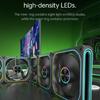 12cm ARGB Lighting PWM Controlled Mirror Design Fan Offering Robust Cooling and Aesthetic Appeal for Desktop Rigs