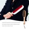 Horsehair Clothes Brush Handheld Wood Handle Replacement Household Coat Hair Beard Brushes Cleaning Tool with Lanyard