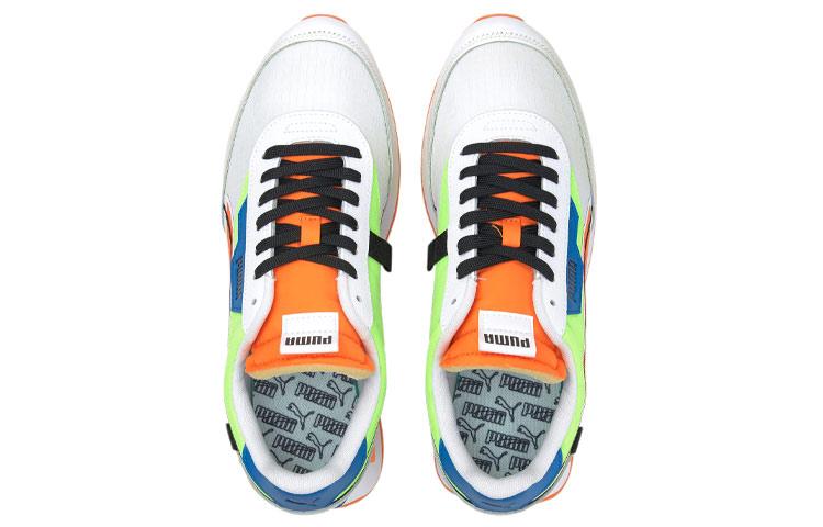 Men's Sneakers Puma Future Rider Twofold White Green Glare White/Green Glare