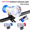 Portable Flashlight Horn with Horn High Brightness Riding Light  for Children's Bicycles