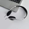 Y2K Personality Retro Headphones Millennium Style Over Ear Wired Headset Vintage Metal Band Photo Props Fashion Noise Isolation