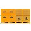 Municipal Road Construction Louvered Safety Fence: Perforated Metal Hoarding for Site Isolation