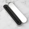 Tinplate Eyebrow Pencil Case with Sponge Base – Durable, Gift-Ready & Drop-Resistant for Students.