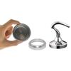 3Pcs Stainless Steel Coffee Distributor Tamper Filter Espresso Machine Accessory