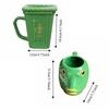Large Capacity Toilet Shape Cup Funny Water Cup Personality Office Coffee Mug  Prank Gift