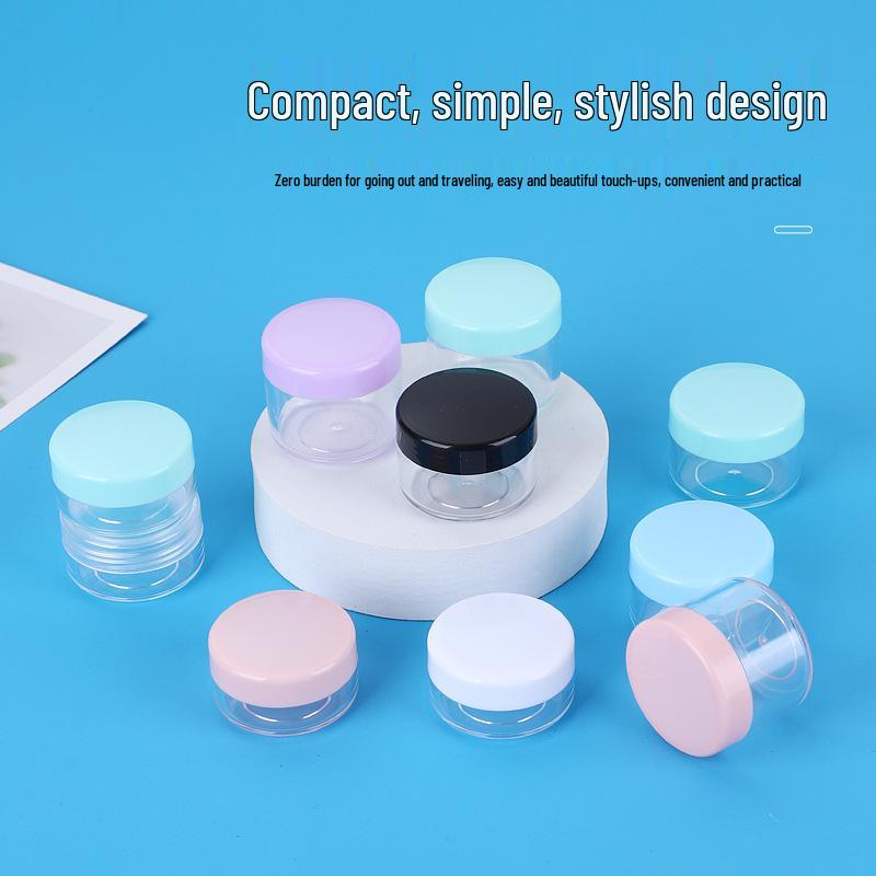 10g/15g/20g Multi-Color PP Lid Cosmetic Sample Box/Bottle