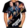 Fashion Fast And Furious 3D Print T-Shirts Men Women O-Neck Short Sleeve T Shirt Oversized Y2K Harajuku Tees Tops Kids Clothing