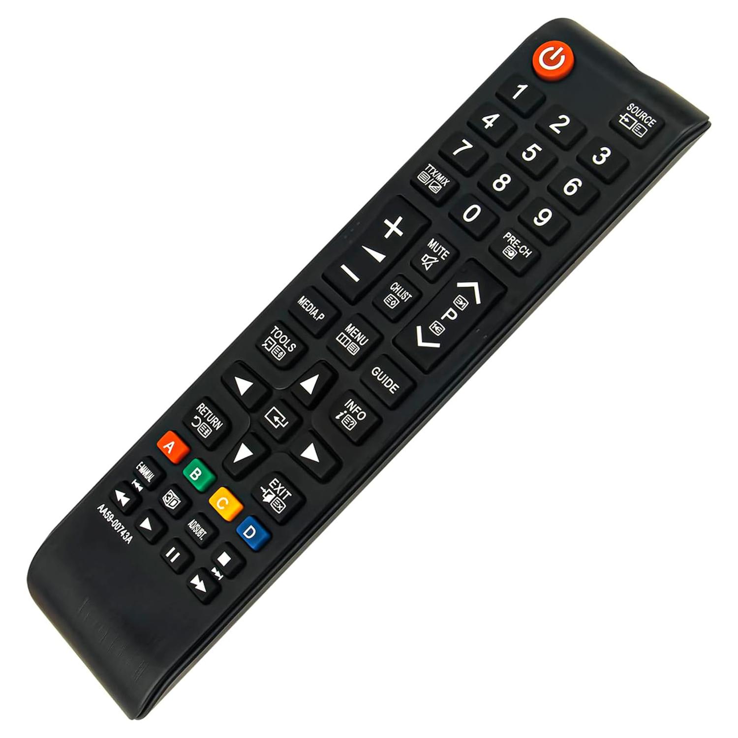

AA59-00743A For Samsung TV Remote Controller Replacement ABS Television Remote Control A