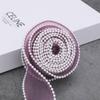 4cm Wide Pearl Fish Tail Yarn Ribbon for DIY Flower and Cake Box Decoration