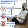 Inflatable Seat Cushion Portable Travel Air Seat Cushion 49 Airbag Comfortable TPU Air Sitting Pad for Home Office Car Traveling
