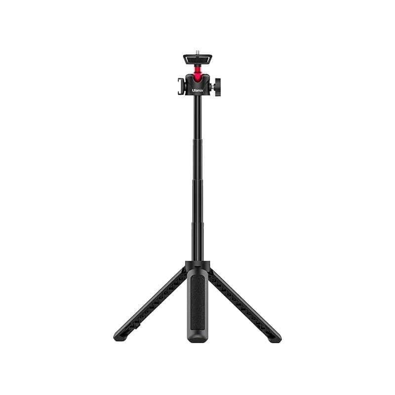 Ulanzi MT-16 Extendable Camera Tripod with Ball Head 1/4 Inch Screw 4-Section Adjustable Mini Selfie Stick Vlog Tripod