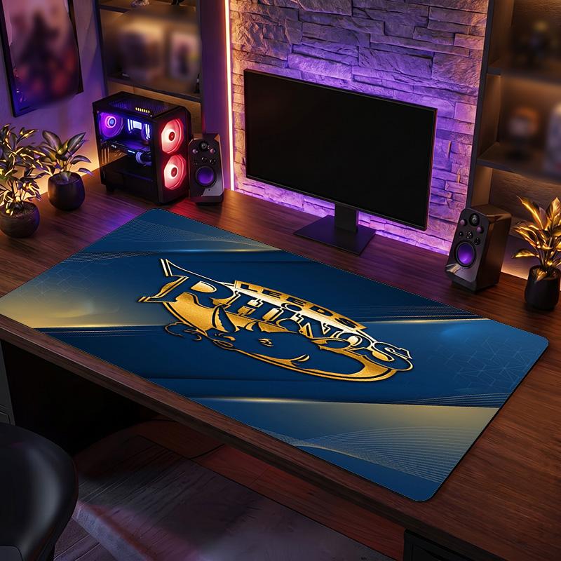 Leeds Rhinos Pattern Mousepad Anti?Slip Rubber Desk Pad For Gaming Working Desktop Decoration