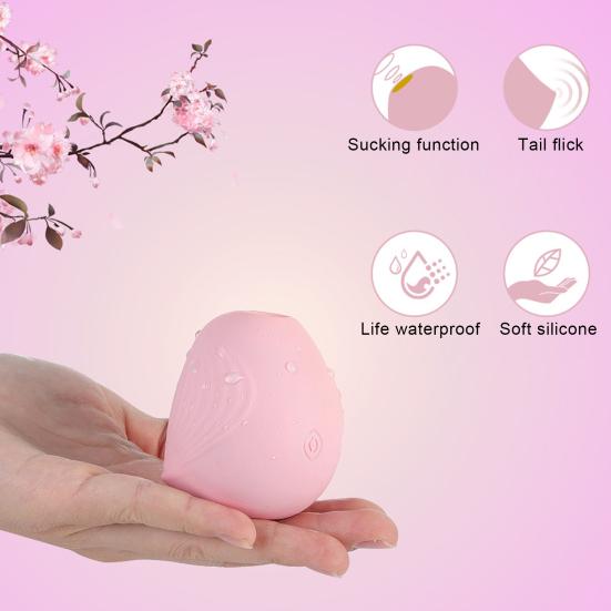 Sucking Vibration Massager Life Waterproof Smooth Silicone Clit Stimulator Masturbation Sucker for Vagina