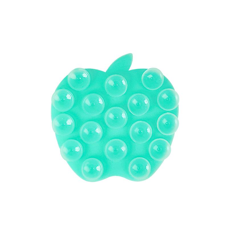 Heart and Fruit Shape Silicone Suction Cup Phone Holder
