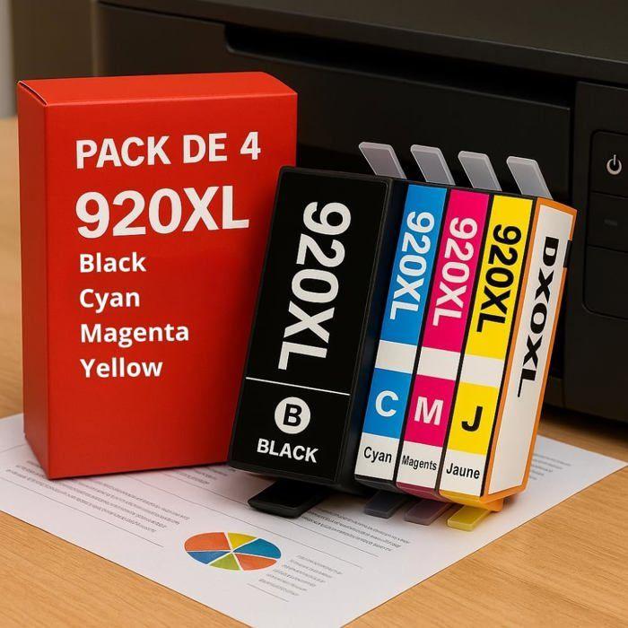 Pack of 8 Compatible HP 920 XL Cartridges OfficeJet 6000, 6500/E709/E710/Wireless, 6500A,/Plus, 7000/Wide , 7500A/Wide , E710A/N
