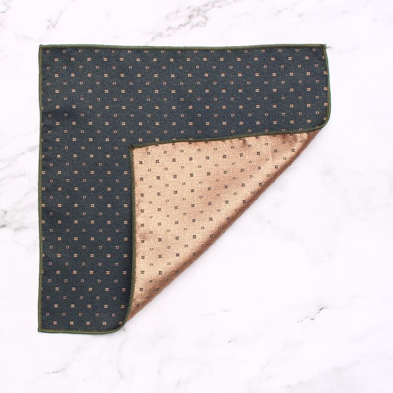 Men'S Pocket Towel Polyester Suit Dress Chest Towel Multi-Color Handkerchief Geometry Square Towel Source Sales