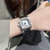 Elegant Women'S Watch, Square-Shaped, Lightweight Luxury Swiss Watch, Fashionable Quartz Wristwatch, A Perfect Gift For Women.