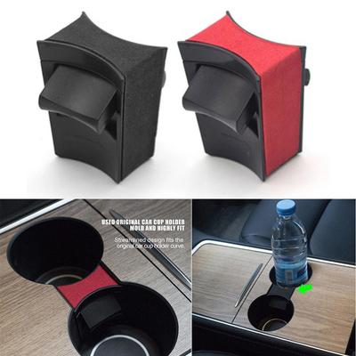 Car Center Console Insert Clip Limiter Beverage Drink Bottle Cup Holder Divider Separator for Tesla Model 3
