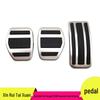 Non-Slip Pedal Covers for Peugeot 2008 - Throttle, Brake, and Rest Area