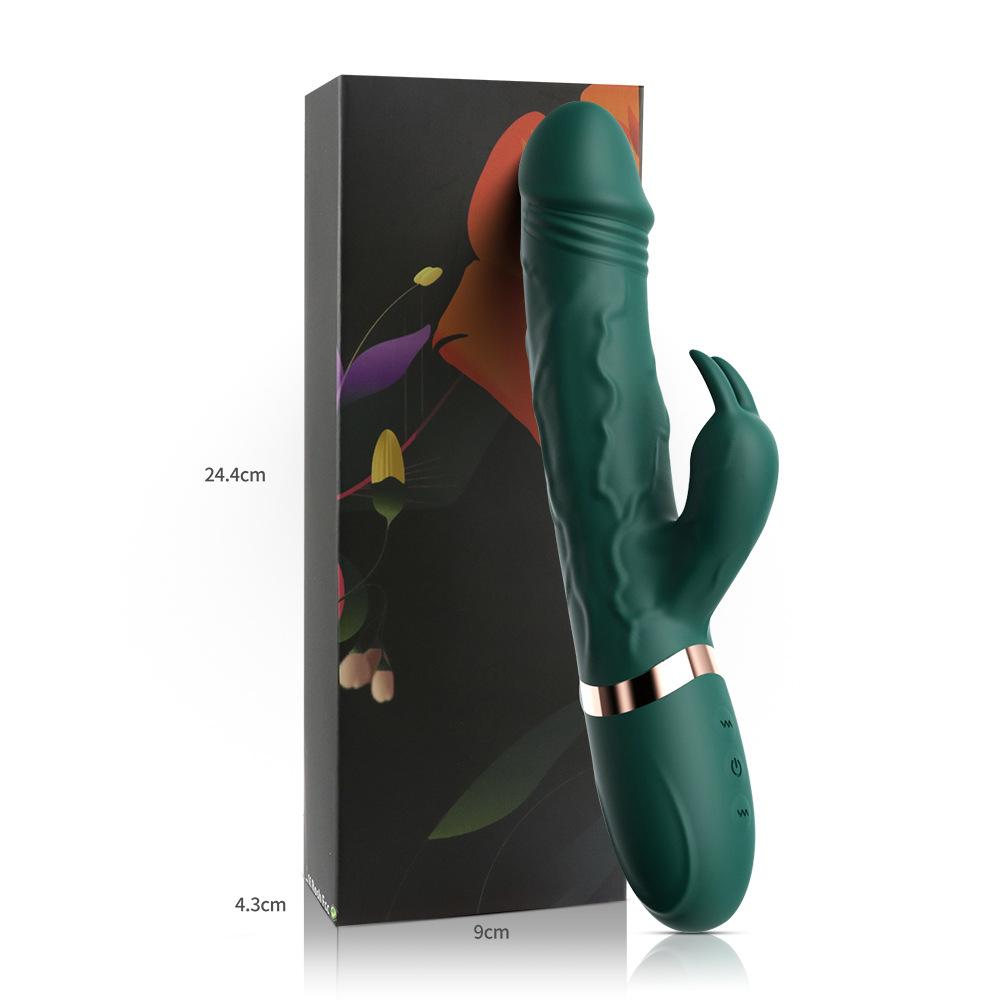 G-Spot Dildo Rabbit Vibrator 10 Speed Vibration Waterproof Vagina Clitoris Massager Sex Toys for Women