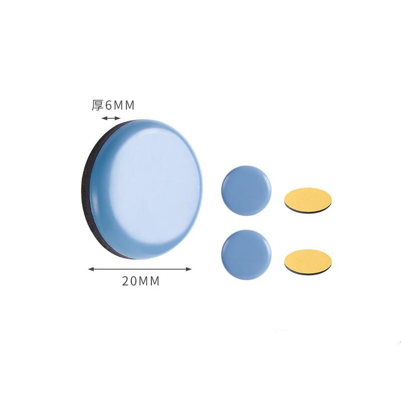 

4/8Pcs Self-Adhesive Furniture Glides Stick-on Chair Leg Slider Bumper Pad Floor Protector for Table Sofa Carpet Tile Hardwood