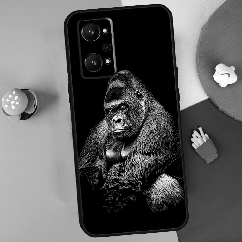 

Monkey Gorilla Ape Baby For Realme GT7 Pro GT 6T 6 5 C67 C61 C55 C53 C51 C21Y C25S C75 10 11 12 13 14 Pro Plus Case Realme C25 C25s
