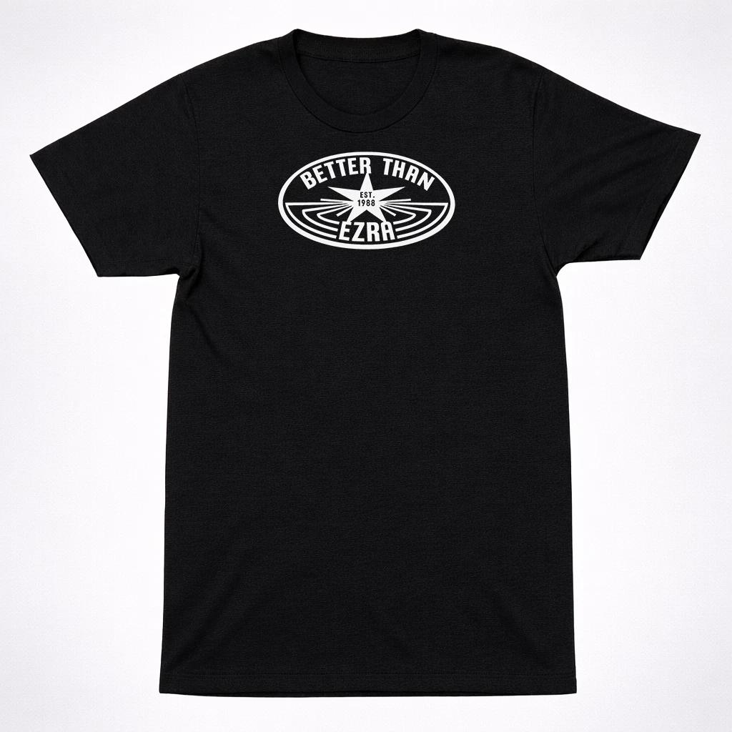 Better Than Ezra Star Badge Logo Shirt 90s Alternative Rock Band T-Shirt 3XL