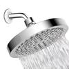 6 Inch Rainfall Shower Head-High Pressure Luxury Chrome Finish ABS Large Anti-Clog Nozzles Strong Flow Easy Installation